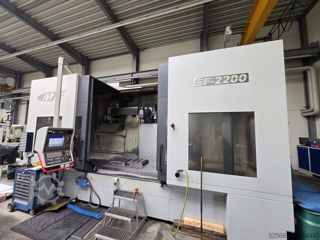 CNC Bettfräsmaschine 5000 STUNDEN MTE BF 2200