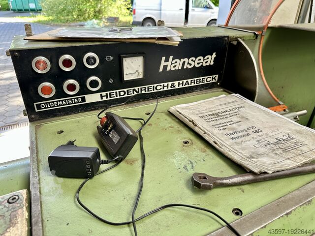 Lead/traction spindle lathe Heidenreich & Harbeck Hanseat 480