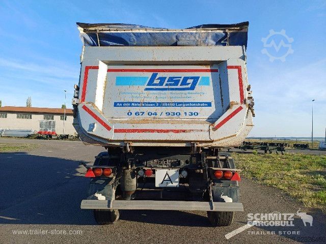 Kipper Auflieger Schmitz Cargobull Kipper Stahlrundmulde 24m³