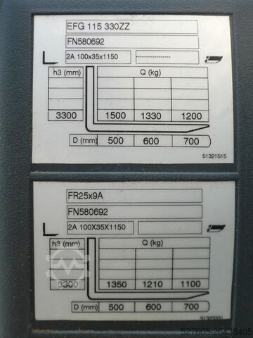 Gabelstapler Jungheinrich EFG 115 330 ZZ