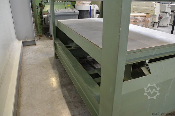 Gluing press Steton 2500x1300 prasa wodna