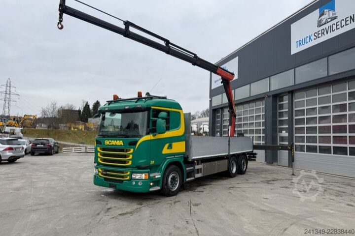 Truck mounted crane SCANIA G490 6x2 PK18002-4