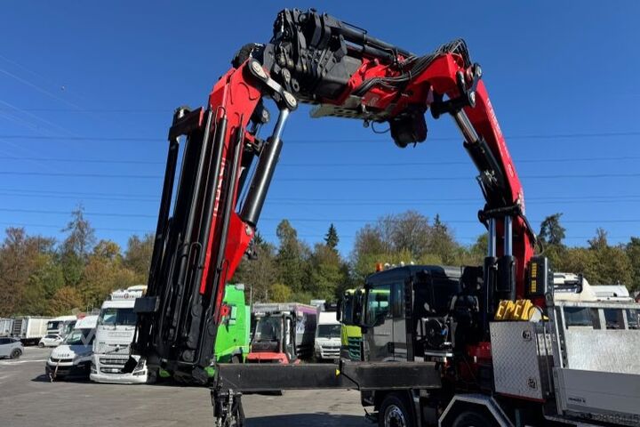 Truck mounted crane MAN TGS 35.480 8x4H Fassi 990-8 Flyjib& Troil