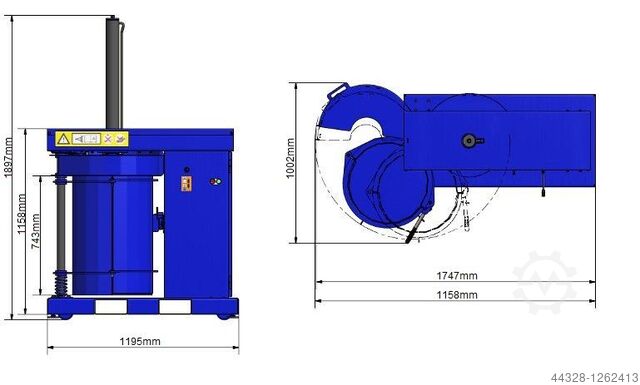 Ballenpresse BTS-Sackpresse BTS-Bag Press
