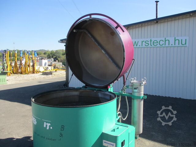 Parts Cleaning Machine Parts Cleaner Perkute  Spritzwaschmaschine SP-120 Reinigungsanlage (2508)