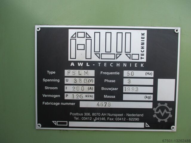 Spot welding machine AWL TECHNIK FSLM 125 KVA