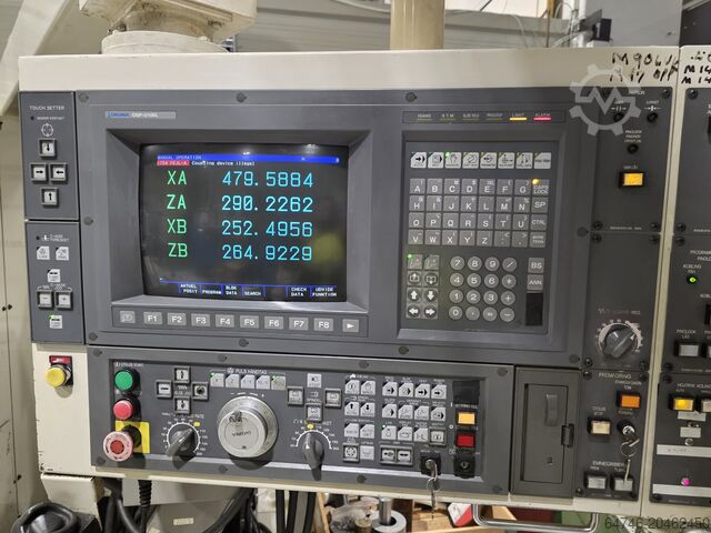 CNC-Drehmaschine Okuma LU 15 M U1000 MM + bar feeder + c axis