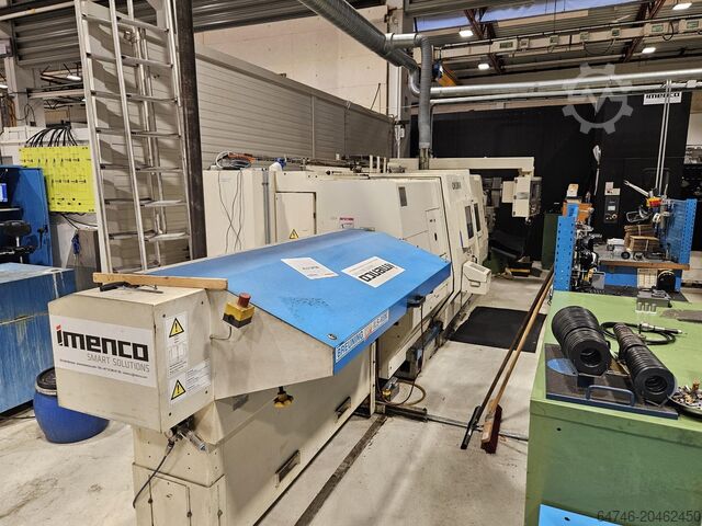 CNC-Drehmaschine Okuma LU 15 M U1000 MM + bar feeder + c axis