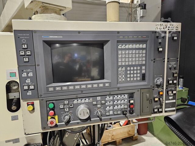 CNC-Drehmaschine Okuma LU 15 M U1000 MM + bar feeder + c axis