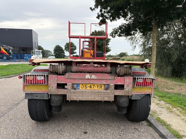 Containertransport Van Hool 3B0070 20FT Kipper-Tip chassis / HATZ diesel en...