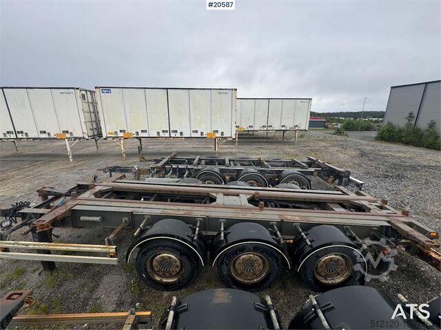 F.A.G Container Trailer – with Tipping Function  F.A.G Container Trailer – with Tipping Function