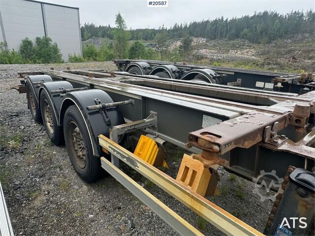 F.A.G Container Trailer – with Tipping Function  F.A.G Container Trailer – with Tipping Function