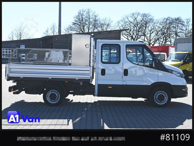 Transporter mit Kipper IVECO Daily 35S12 Kipper Doka, Klima, AHK, 7-Sitzer