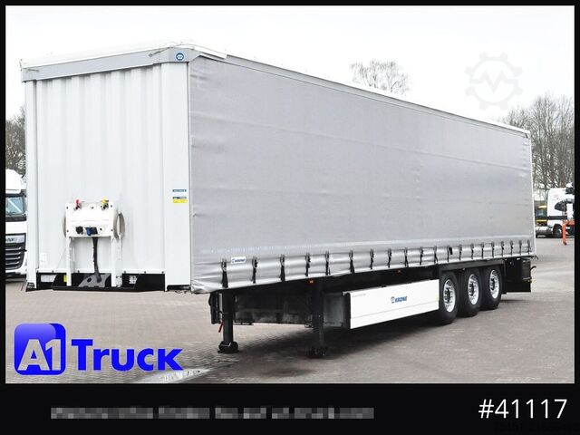 Auflieger mit Pritsche & Plane KRONE SD, Tautliner, neue Plane, 1 Vorbesitzer