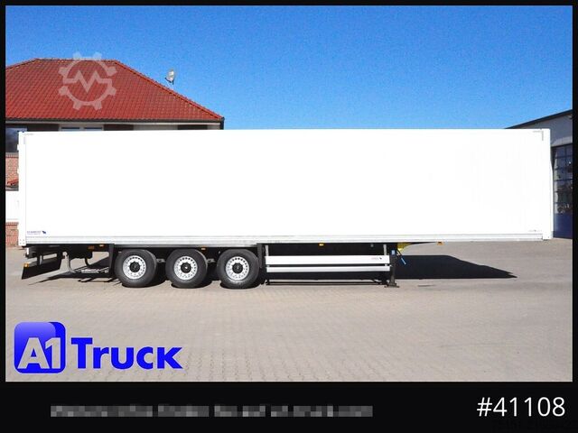 Kofferauflieger SCHMITZ SCB S3B, Trockenfracht, Liftachse, 1 Vorbesitzer