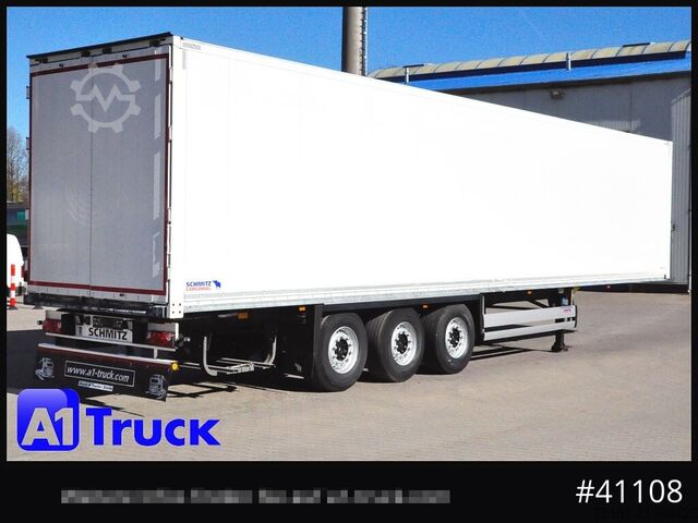 Kofferauflieger SCHMITZ SCB S3B, Trockenfracht, Liftachse, 1 Vorbesitzer