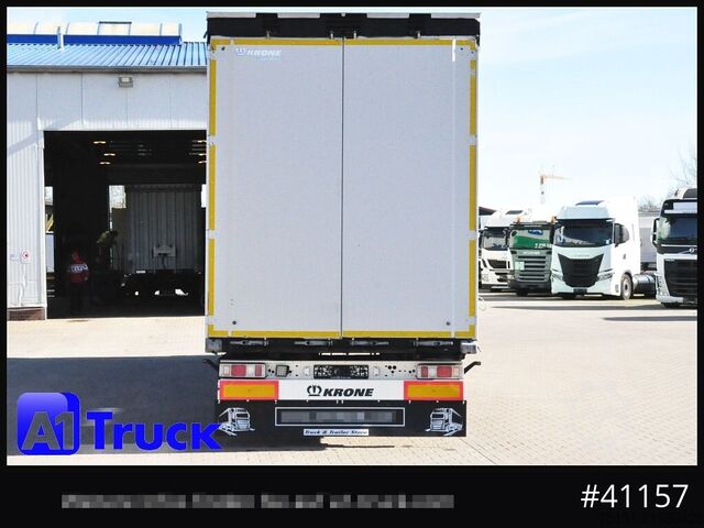 Auflieger mit Pritsche & Plane KRONE SD, Tautliner Mega, Liftachse, 4 x vorhanden