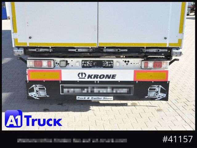 Auflieger mit Pritsche & Plane KRONE SD, Tautliner Mega, Liftachse, 4 x vorhanden