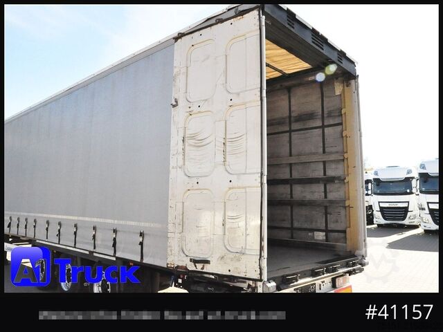 Auflieger mit Pritsche & Plane KRONE SD, Tautliner Mega, Liftachse, 4 x vorhanden