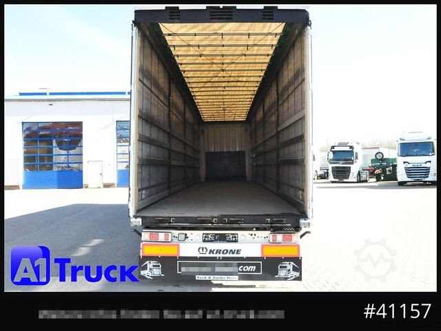 Auflieger mit Pritsche & Plane KRONE SD, Tautliner Mega, Liftachse, 4 x vorhanden