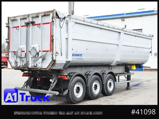 Kipper Auflieger SCHMITZ SKI 24 SL 9,6, Liftachse, 44,4m³ Stahlmulde, 3 x vorhanden