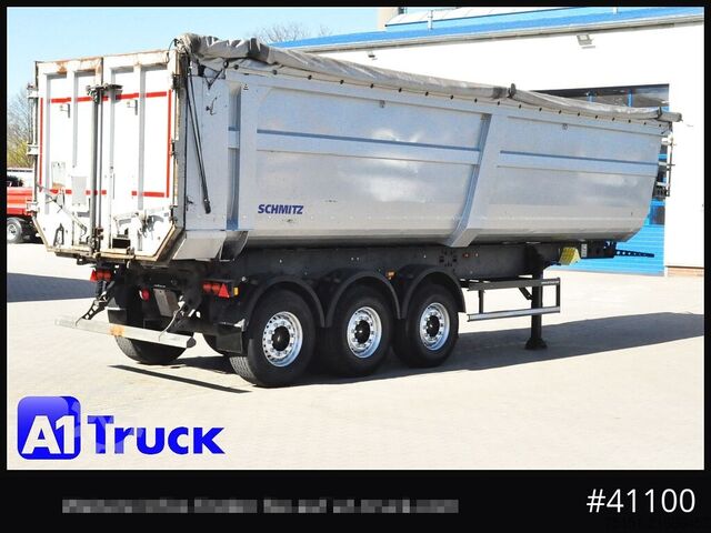 Kipper Auflieger SCHMITZ SKI 24 SL 9,6, Liftachse, 44,4m³ Stahlmulde, 3 x vorhanden