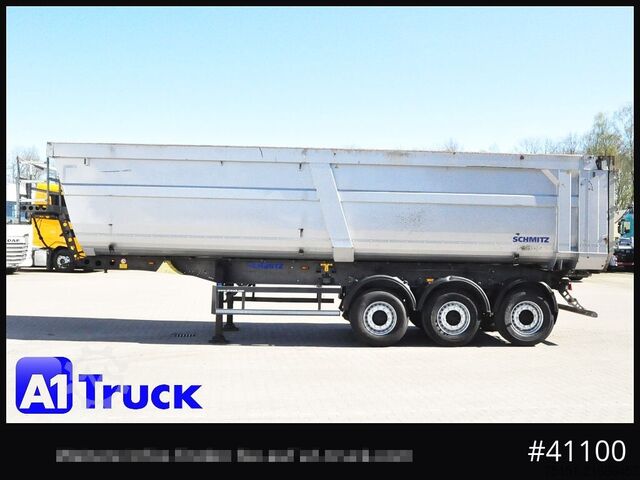 Kipper Auflieger SCHMITZ SKI 24 SL 9,6, Liftachse, 44,4m³ Stahlmulde, 3 x vorhanden