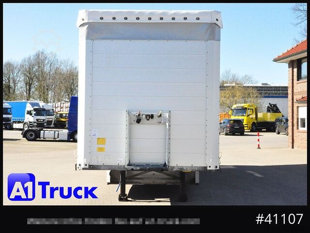 Auflieger mit Pritsche & Plane SCHMITZ SD Tautliner, Code XL, verzinkt, Liftachse