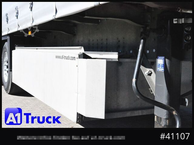 Auflieger mit Pritsche & Plane SCHMITZ SD Tautliner, Code XL, verzinkt, Liftachse