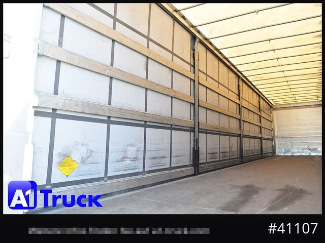 Auflieger mit Pritsche & Plane SCHMITZ SD Tautliner, Code XL, verzinkt, Liftachse