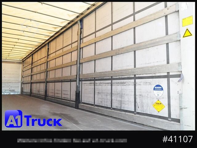 Auflieger mit Pritsche & Plane SCHMITZ SD Tautliner, Code XL, verzinkt, Liftachse