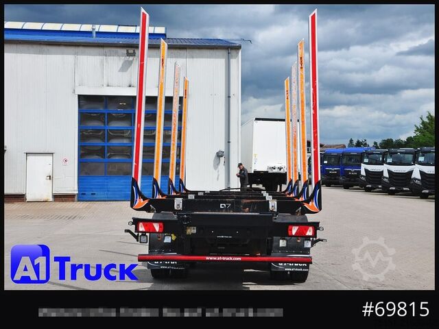 Holztransport Anhänger DOLL Befa Tandem Holz Wood Exte Rungen, 171 tkm,