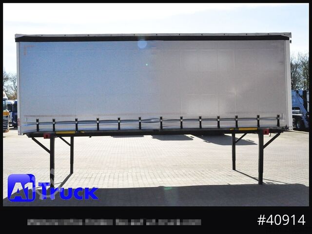 Wechselbrücke mit Pritsche & Plane WECON WPR 745, verzinkt, 2520  innen, Code XL, neue Plane