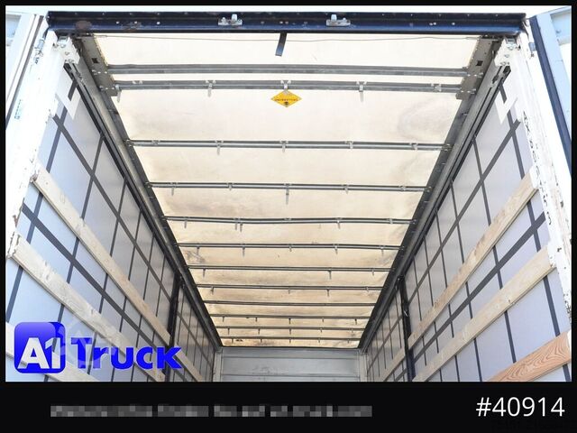 Wechselbrücke mit Pritsche & Plane WECON WPR 745, verzinkt, 2520  innen, Code XL, neue Plane