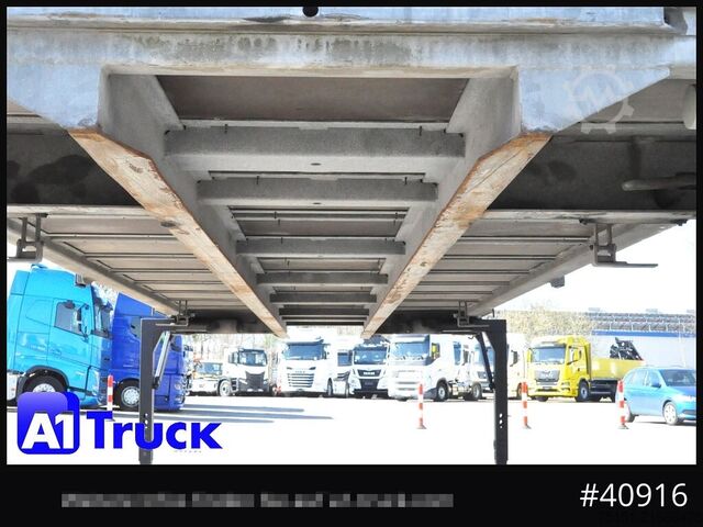 Wechselbrücke mit Pritsche & Plane WECON WPR 745, verzinkt, 2520  innen, Code XL, neue Plane