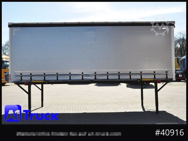 Wechselbrücke mit Pritsche & Plane WECON WPR 745, verzinkt, 2520  innen, Code XL, neue Plane