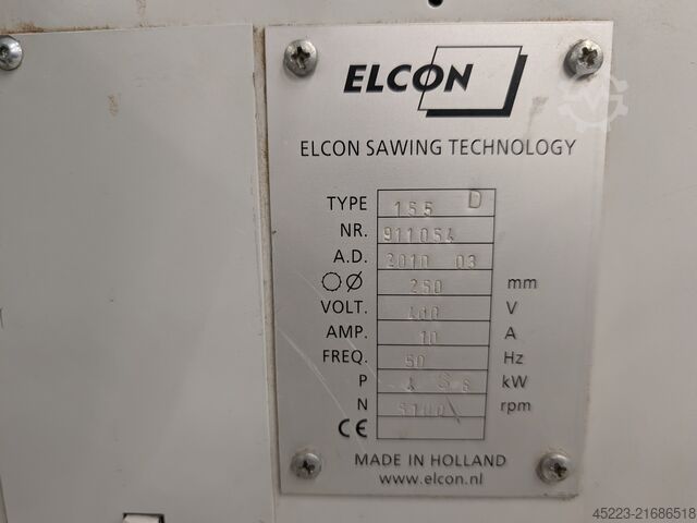 Vertical panel sawing machine Elcon 155 D