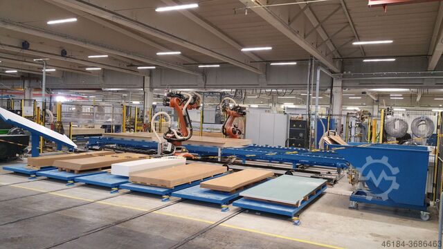 ZEROLABOR ROBOT SYSTEM für Holzrahmenbau RANDEK AB, Schweden ZEROLABOR