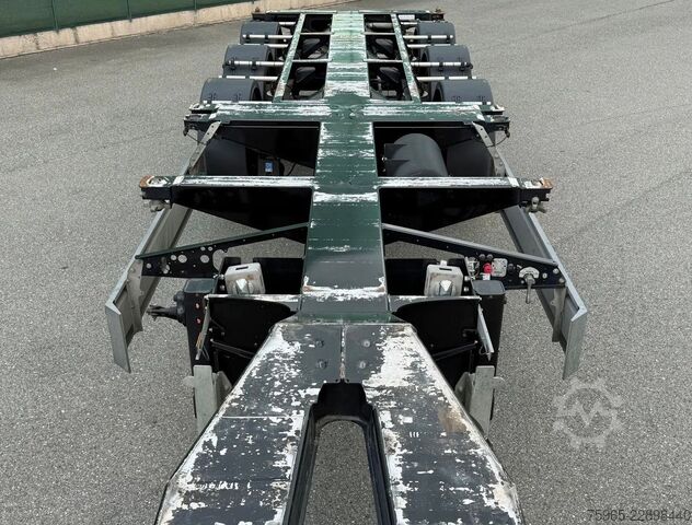 Auflieger-Wechselfahrgestell D-TEC PORTMASTER VCC-01 FRONT + BACK SLIDER 20, 30, 40