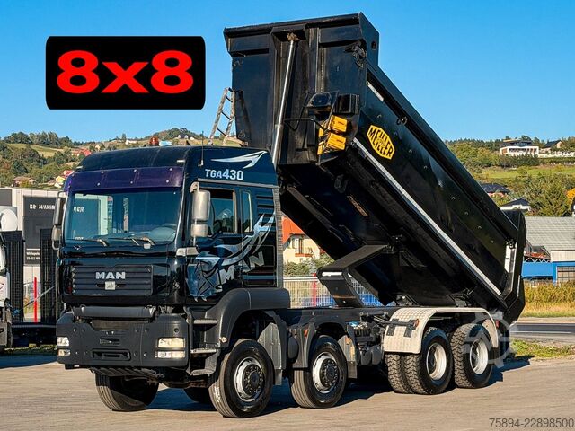 Kipper LKW MAN TGA 41.430 * Kipper * 8x8 * TOPZUSTAND