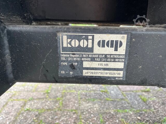 Ladepritsche KMA MW 20L 2 AS Wipkar + Kooi  aap