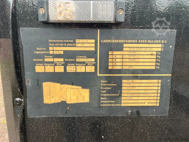 Ladepritsche KMA MW 20L 2 AS Wipkar + Kooi  aap