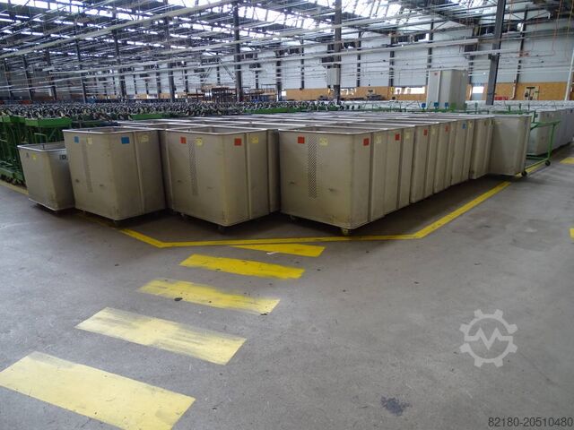 Schraubenherstellungsmaschine ALVI Federbodenwagen