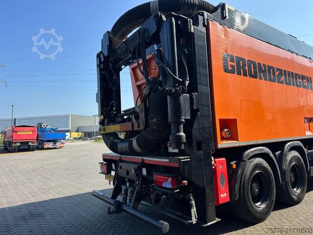 Suction vehicle MAN TGS 41.440 8x4 RSP 10 m3 Saugbagger
