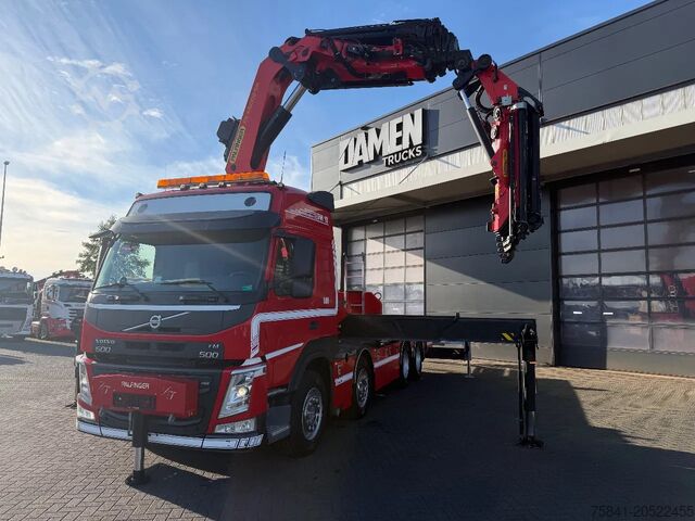 Crane truck Volvo FM 500 8x4 Palfinger PK 65002-SH F + JIB PJ 125 E
