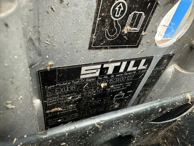 Electric pallet truck Still EXU 16, year 2019, VS-22488 STILL EXU 16