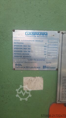 GASPARINI guillotine shear 3000 x 3 Gasparini CO 3003