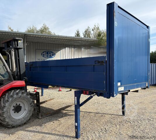 Swap body open Krone BDF Baustoffbrücke 7,45 Rahmen 150mm