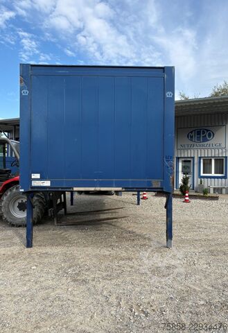 Swap body open Krone BDF Baustoffbrücke 7,45 Rahmen 150mm