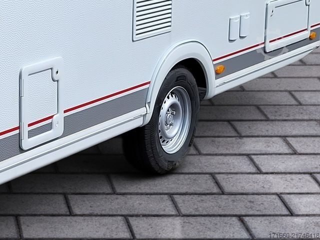 Wohnwagen BÜRSTNER Premio Plus 410 TS SAT/ TV / Markise